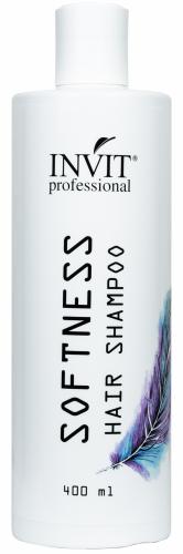 Инвит Успокаивающий шампунь Softness для чувствительной кожи головы и волос, 400 мл (Invit, Invit Hair Repair)