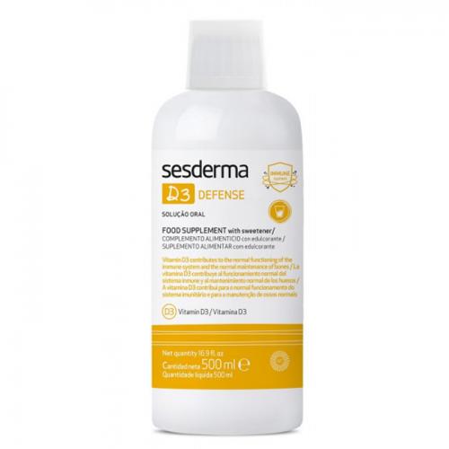 Сесдерма Питьевая биологически активная добавка с витамином Д3 Defense, 500 мл (Sesderma, БАДы)