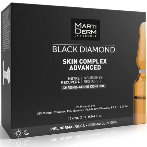 Мартидерм Ампулы Skin Complex Advanced, 10 x 2 мл (Martiderm, Black Diamond)