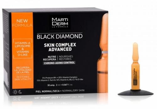 Мартидерм Ампулы Skin Complex Advanced, 30 x 2 мл (Martiderm, Black Diamond)