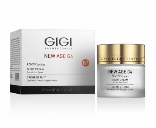 ДжиДжи Ремодулирующий ночной крем для всех типов кожи, 50 мл (GiGi, New Age G4)