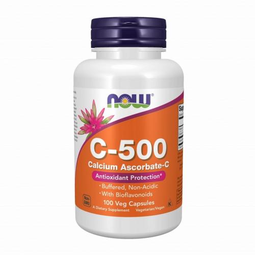 Нау Фудс Витамин С-500 828 мг, 100 капсул (Now Foods, Витамины и минералы)