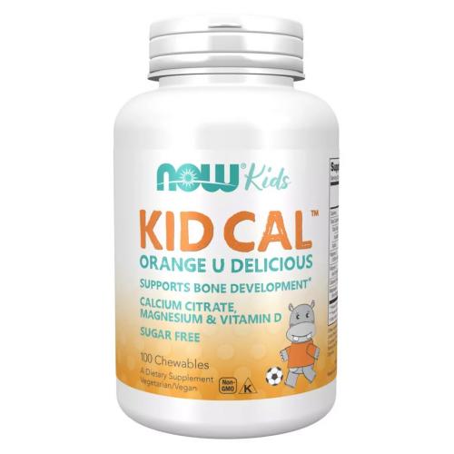 Нау Фудс Детский витаминный кальций, 100 таблеток (Now Foods, Минералы)