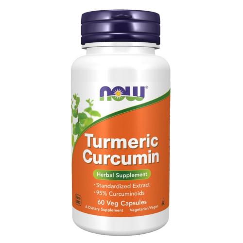 Нау Фудс Куркумин 665 мг, 60 капсул (Now Foods, Растительные продукты)