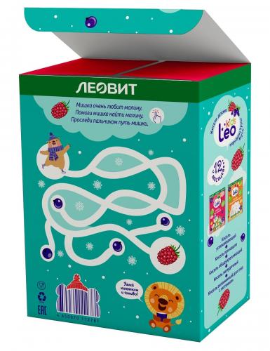 Кисель при простуде для детей, 5 пакетов х 12 г (Леовит, Leo Kids), фото-2