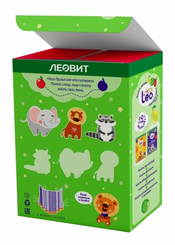 Кисель успокаивающий для детей, 5 пакетов х 12 г (Леовит, Leo Kids), фото-2