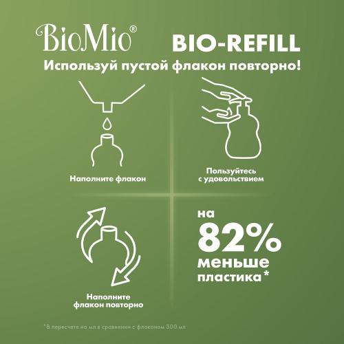 БиоМио Кондиционер Мандарин для белья (сменный блок) 2х1 л Refill (BioMio, Стирка), фото-2