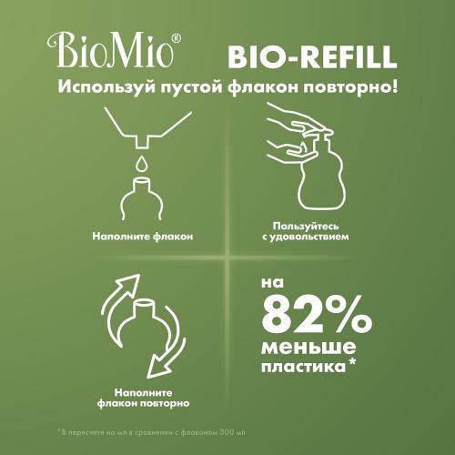БиоМио Экологичное средство без запаха для мытья посуды (сменный блок), 2 х 500 мл Refill (BioMio, Посуда), фото-3