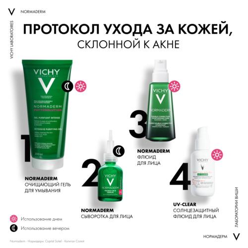 Виши Пробиотическая обновляющая сыворотка против несовершенств кожи, 30 мл (Vichy, Normaderm), фото-11