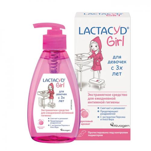 Лактацид Гель для интимной гигиены для девочек с 3х лет, 200 мл (Lactacyd, Для девочек)