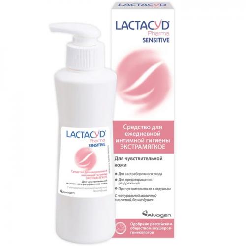 Лактацид Лосьон для ежедневной интимной гигиены для чувствительной кожи, 250 мл (Lactacyd, Lactacyd pharma)