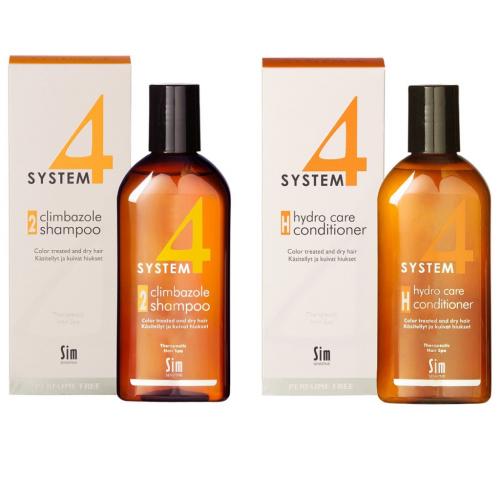 Сим Сенситив Набор для сухих волос (шампунь №2 + бальзам H) (Sim Sensitive, System 4)