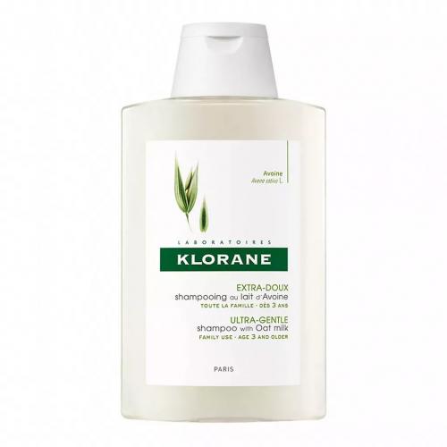 Клоран Сверхмягкий шампунь для всех типов волос с молочком овса, 100 мл (Klorane, Овес)
