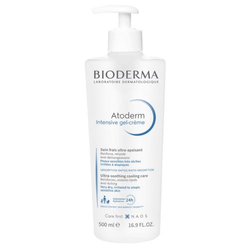 Биодерма Гель-крем Интенсив, 500 мл (Bioderma, Atoderm)