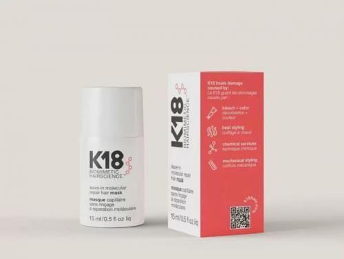 K-18 Несмываемая маска для молекулярного восстановления волос, 15 мл (K-18, ), фото-2