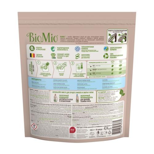 БиоМио Экологичные капсулы для стирки Color &amp; White, 16 шт (BioMio, Стирка), фото-2