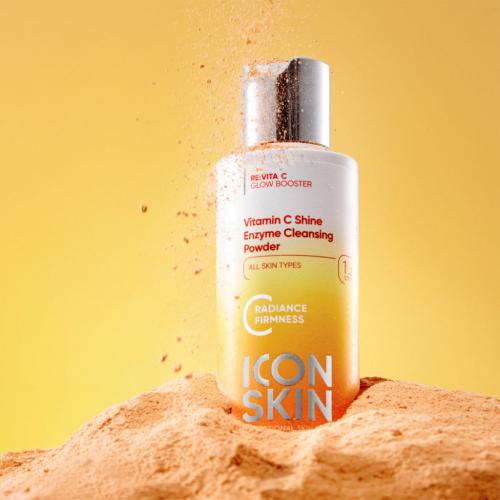 Айкон Скин Энзимная пудра для умывания Vitamin C Shine, 75 г (Icon Skin, Re:Vita C), фото-2