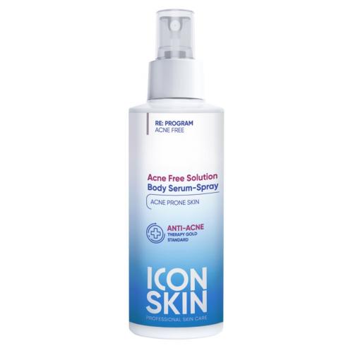 Айкон Скин Сыворотка-спрей Acne Free Solution, 100 мл (Icon Skin, Re:Program)