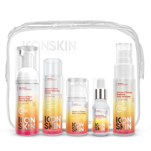 Айкон Скин Набор средств c витамином С для ухода за всеми типами кожи №3, 5 продуктов (Icon Skin, Re:Vita C)