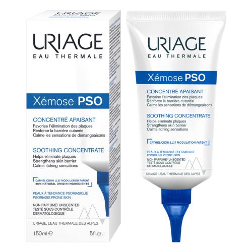 Урьяж Успокаивающий крем-концентрат PSO, 150 мл (Uriage, Xemose)