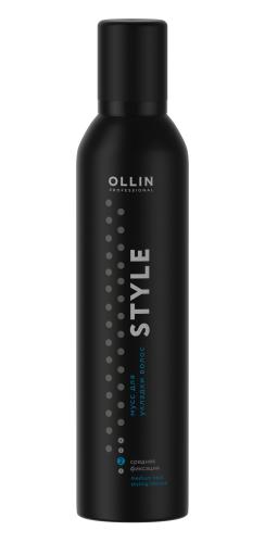 Оллин Мусс для укладки волос средней фиксации, 250 мл (Ollin Professional, Style)