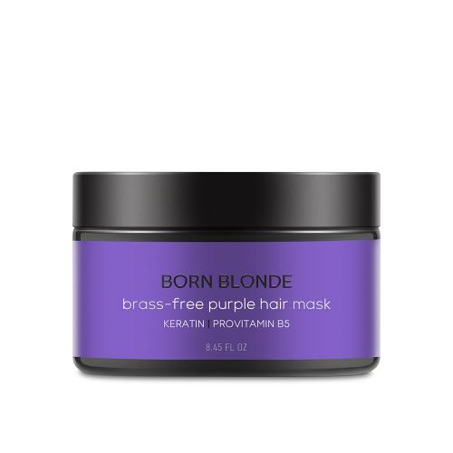 Бьютифик Фиолетовая маска для нейтрализации желтизны Born Blonde Brass-Free Purple, 250 мл (Beautific, Hair), фото-2