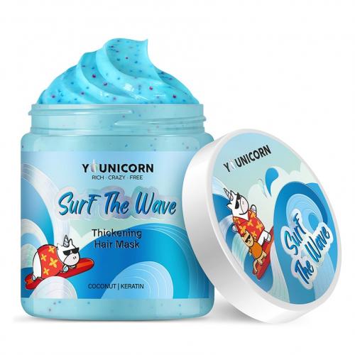Юникорн Уплотняющая маска для ломких, тонких волос Surf The Wave, 250 мл (Younicorn, )