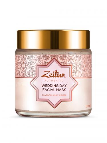 Зейтун Глиняная маска Гассул Wedding Day, 100 мл (Zeitun, Authentic)