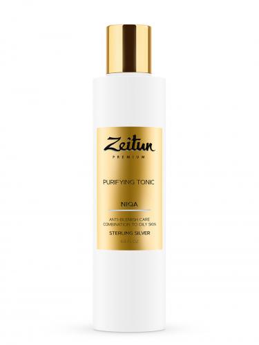 Зейтун Очищающий тоник для комбинированной и жирной кожи лица против несовершенств, 200 мл (Zeitun, Premium, Niqa)