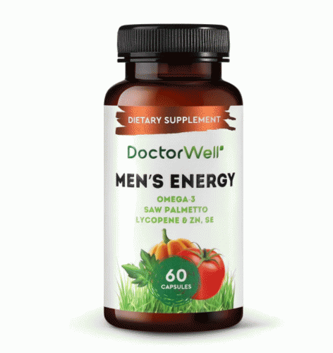 ДокторВэл Комплекс  витаминов и минералов для мужчин Men’s Energy, 60 капсул (DoctorWell, )