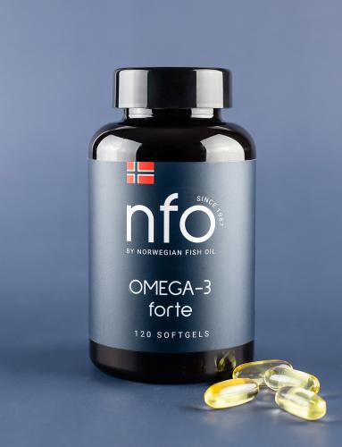 Норвегиан Фиш Ойл Омега 3 форте, 120 капсул (Norwegian Fish Oil, Омега 3), фото-8