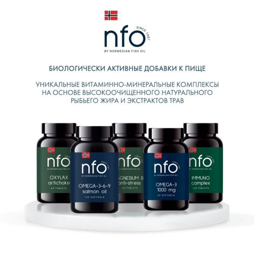 Норвегиан Фиш Ойл Омега 3 1000 мг, 60 капсул (Norwegian Fish Oil, Омега 3), фото-6