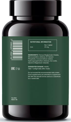 Норвегиан Фиш Ойл Комплекс с легкодоступным железом, 100 таблеток (Norwegian Fish Oil, Витамины), фото-7