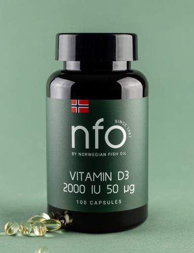 Норвегиан Фиш Ойл Витамин Д3 2000 МЕ, 100 таблеток (Norwegian Fish Oil, Витамины), фото-8
