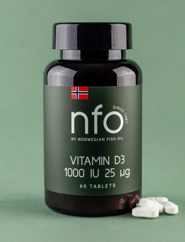 Норвегиан Фиш Ойл Витамин Д3 1000 МЕ, 60 таблеток (Norwegian Fish Oil, Витамины), фото-8
