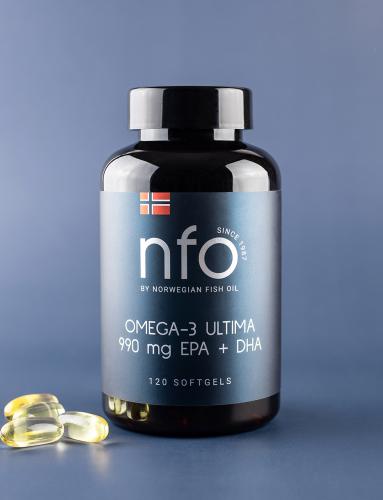 Норвегиан Фиш Ойл Oмега 3 Ультима, 120 капсул (Norwegian Fish Oil, Омега 3), фото-8