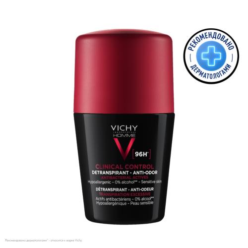 Виши Дезодорант-антиперспирант Clinical Control 96 ч, 50 мл (Vichy, Vichy Homme)
