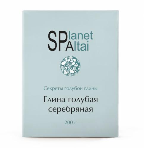 Планет Спа Алтай Средство косметическое &quot;Глина голубая серебряная&quot;, 200 г (Planet Spa Altai, Минеральная косметика)