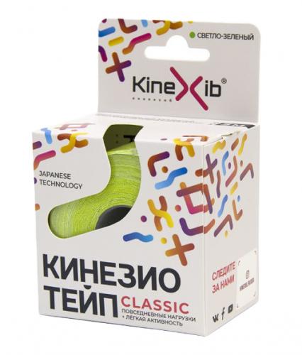 Кинексиб Кинезио тейп Classic 5 м х 5 см, светло-зеленый (Kinexib, Тейпы)