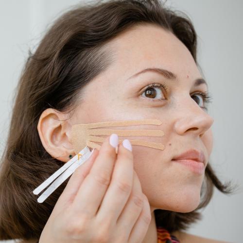 Кинезио тейп для эстетического тейпирования Lifting Tape (Бьюти тейпы), фото-13