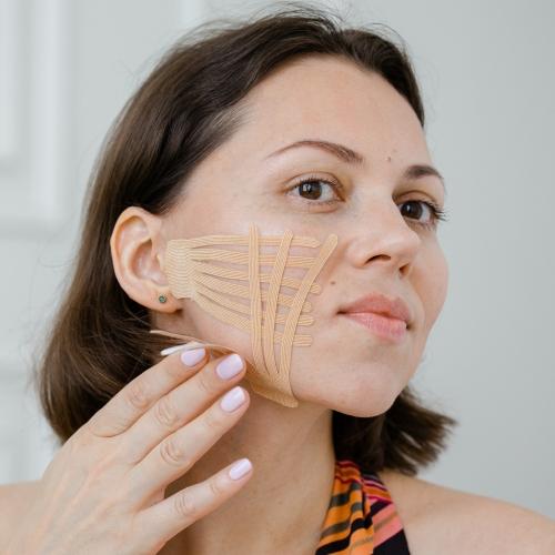 Кинезио тейп для эстетического тейпирования Lifting Tape (Бьюти тейпы), фото-14