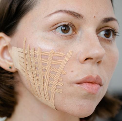 Кинезио тейп для эстетического тейпирования Lifting Tape (Бьюти тейпы), фото-15