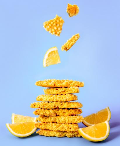 Протеиновое печенье Crispy &quot;Лимон-кукуруза&quot;, бокс 12 шт х 30 г (Печенье), фото-6
