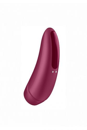 Сатисфаер Вакуумно-волновой стимулятор Satisfyer Curvy 1+ с возможностью управления через приложение, красный (Satisfyer, ), фото-2