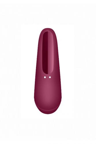 Сатисфаер Вакуумно-волновой стимулятор Satisfyer Curvy 1+ с возможностью управления через приложение, красный (Satisfyer, ), фото-3