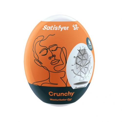 Сатисфаер Мини-мастурбатор Egg Single Crunchy (Satisfyer, ), фото-3