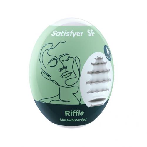 Сатисфаер Мини-мастурбатор Egg Single Riffle (Satisfyer, ), фото-3