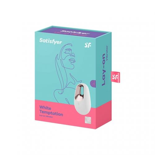 Сатисфаер Мини-вибромассажер White Temptation (Satisfyer, )