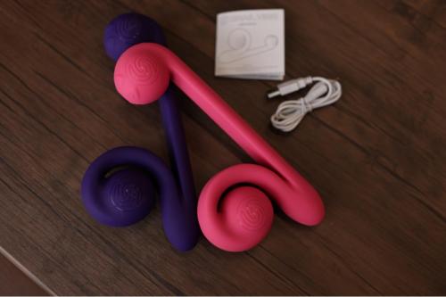 Снейл Вибромассажер для двойной стимуляции Vibe, фиолетовый (Snail, ), фото-5