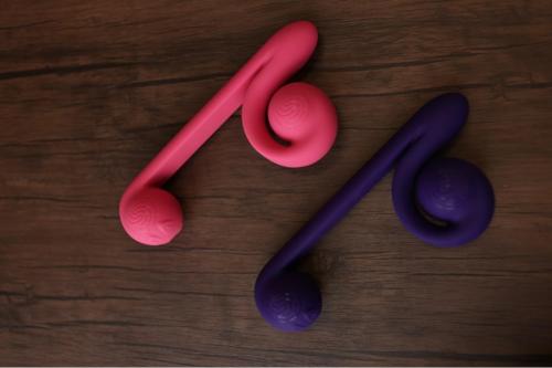 Снейл Вибромассажер для двойной стимуляции Vibe, фиолетовый (Snail, ), фото-6